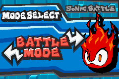 Sonic Battle screenshot 5 for GameBoy Advance